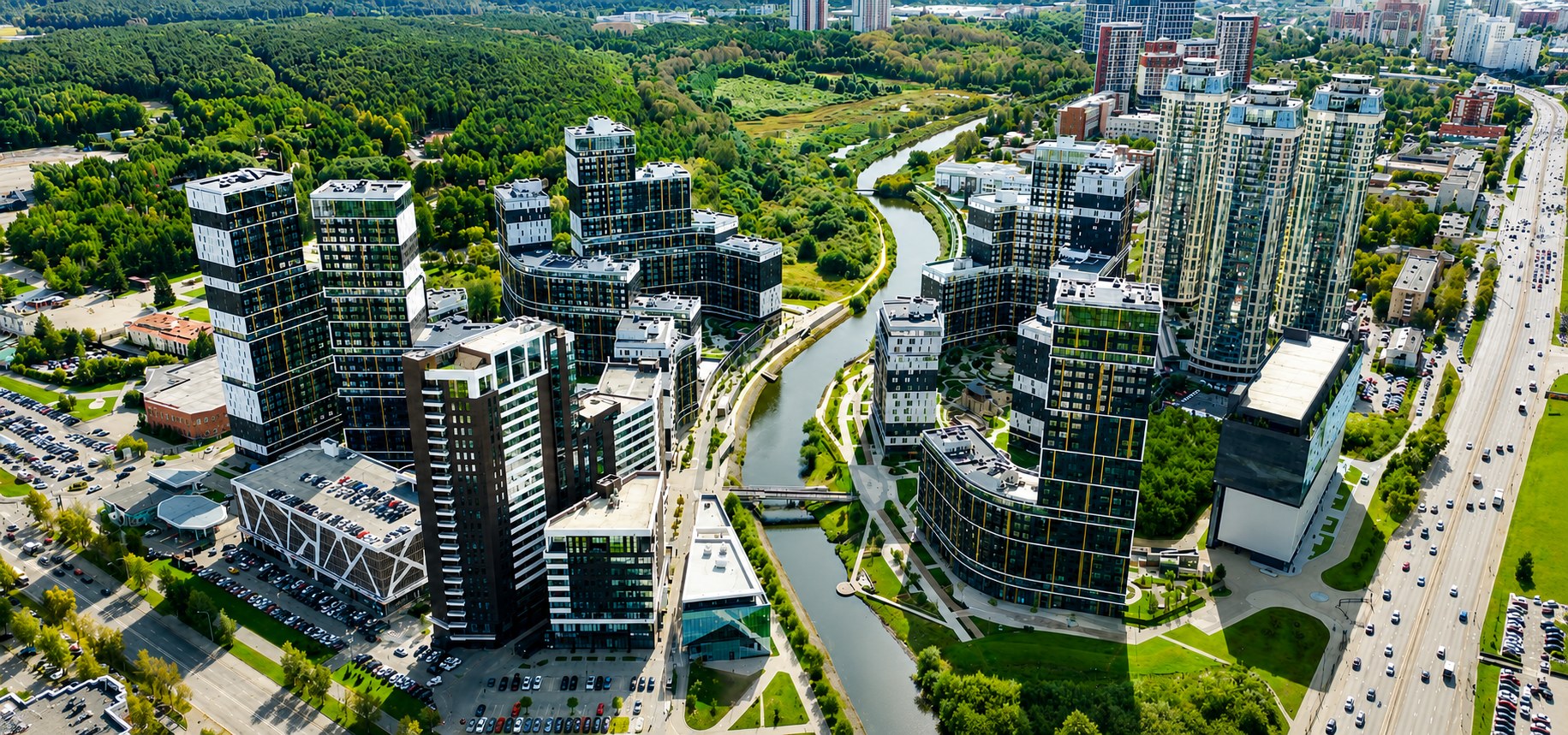 Clever park с высоты